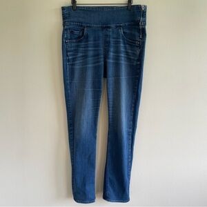 Spanx Women's The Signature Straight Leg Stretch High Rise Jean Size 32